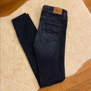 Abercrombie and Fitch dark wash jeans